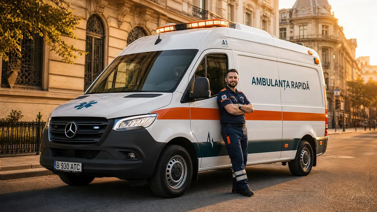 Ambulanță Rapidă — autospecială pregătită pentru transport medical